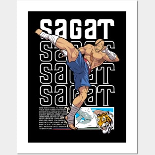 Sagat Posters and Art